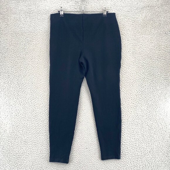 Chicos Pants Womens 1 US 8R Black So Slimming Harper Leggings Stretch Pull On - Picture 3 of 12